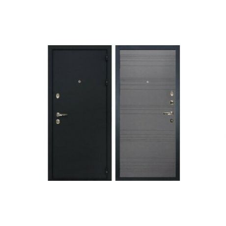 Дверь входная (стальная, металлическая) Лекс Рим 70 "Графит софт"