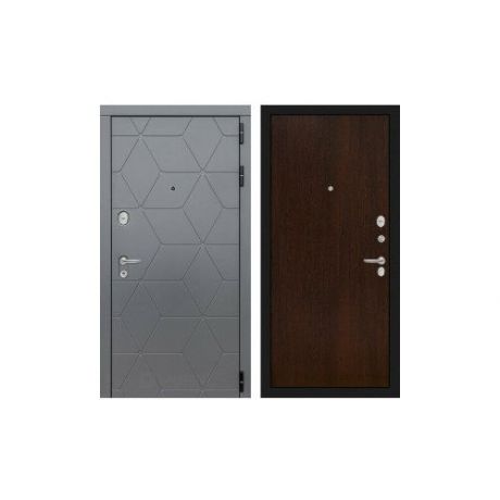 Входная металлическая дверь Лабиринт Космо 05 (Графит / Венге)