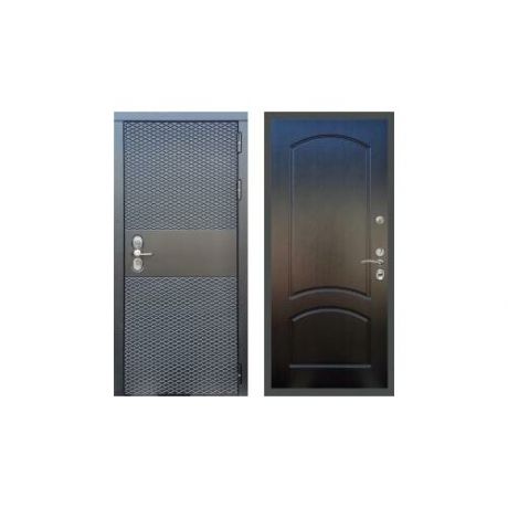 Дверь входная (стальная, металлическая) Сенатор Black CISA ФЛ-126 