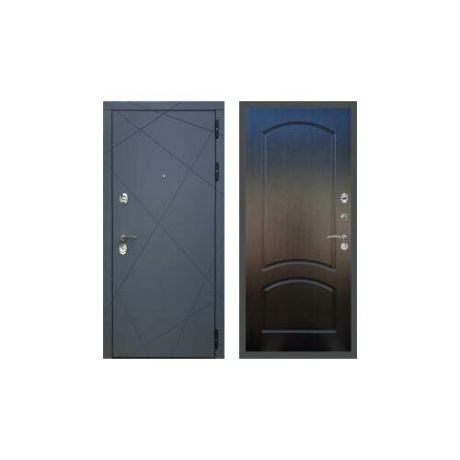 Дверь входная (стальная, металлическая) Rex 13 ФЛ-126 "Венге"
