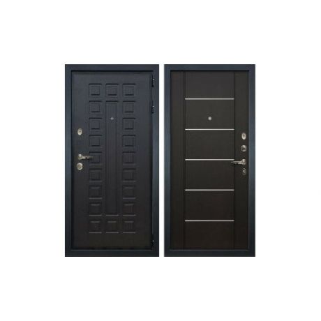 Входная металлическая дверь Лекс Гладиатор 3К Молдинг Венге №24