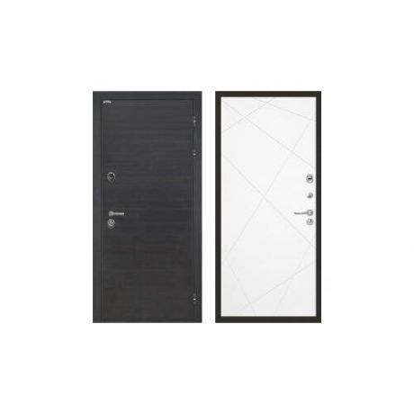 Дверь входная (стальная, металлическая) Интекрон Сицилия Лучи "Милк"