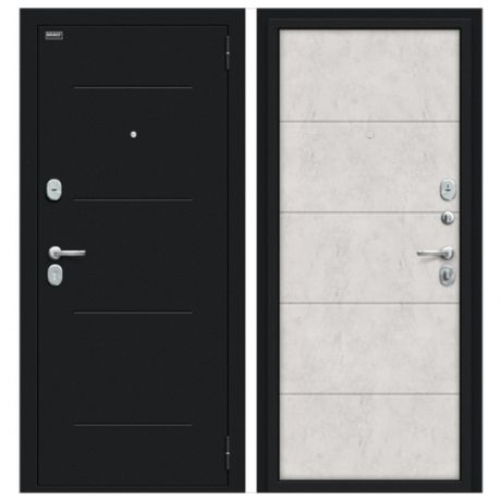 Входная дверь Браво/Dveri Bravo/Граффити-1 Букле черное/Look Art, двери браво 2050x860 левая