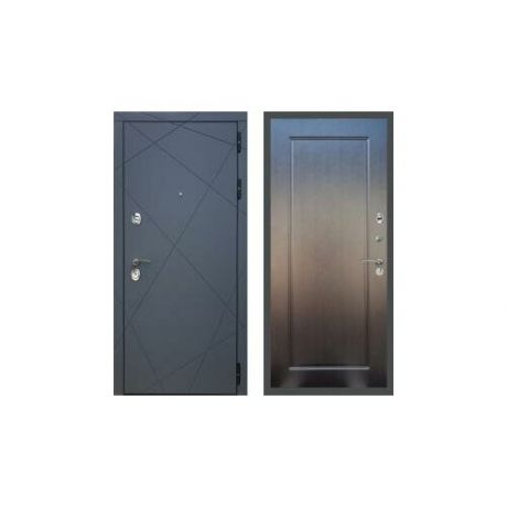 Дверь входная (стальная, металлическая) Rex 13 ФЛ-119 "Венге"
