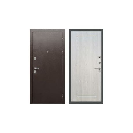 Дверь входная (стальная, металлическая) Сенатор Практик 3К ФЛ-119 "Беленый дуб"