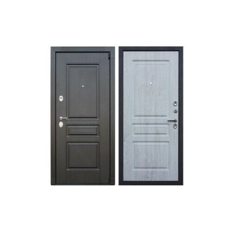 Входная металлическая дверь АСД Гермес New 3К Сосна белая