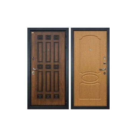 Входная металлическая дверь Лекс Гладиатор 3К Винорит Дуб натуральный №15