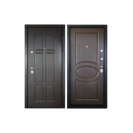 Дверь входная Дверь Ницца (МДФ/МДФ) 2050*860 Правая