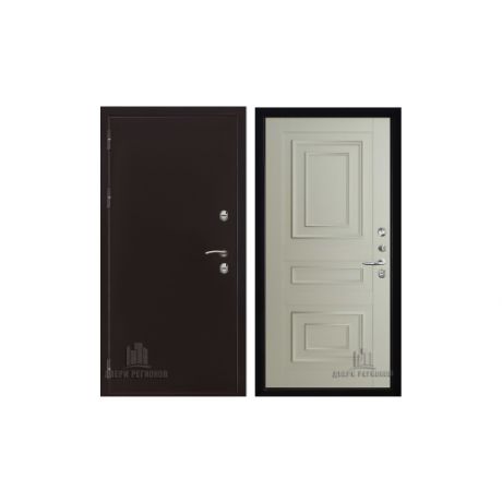 Дверь Термо 3 антик медь Florence 3D 62001 серена светло-серый экошпон