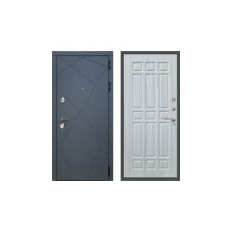 Дверь входная (стальная, металлическая) Rex 13 ФЛ-33 "Сандал белый"