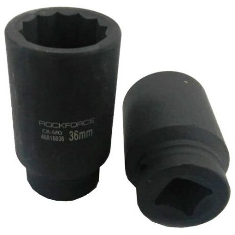 Головка ударная глубокая 36мм 3/4"12гр. Rock FORCE RF-46810036