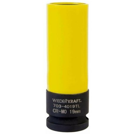 Головка торцевая WIEDERKRAFT ударная тонкостенная 1/2", 6 гр. 19 мм. WDK-703-4019L
