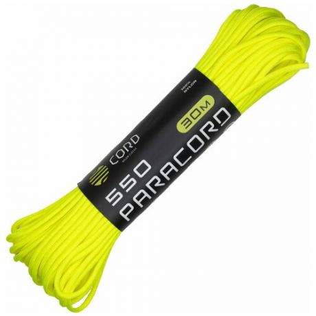 Паракорд 550 CORD nylon 30 м (neon yellow) 02874