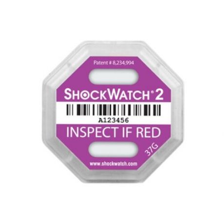 Одноразовый индикатор удара Шоквотч 2 / ShockWatch 2, 37G (упаковка 10 штук)