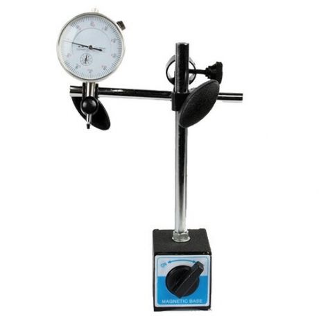 Измерительная головка ROCKFORCE Индикатор часового типа с магнитной стойкой 0-10мм (RF-01729)