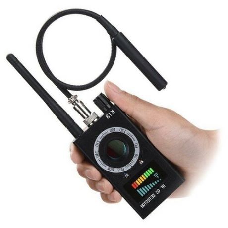 Антижучок - Hunter 007-PRO (пять в одном: поиск GSM жучков, скрытых видеокамер, радиомикрофонов, магнитных маячков, GPS жучков) в подарочной упаковке