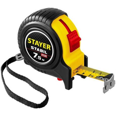 Измерительная рулетка STAYER Stabil 34131-075_z02 25 мм x 7.5 м