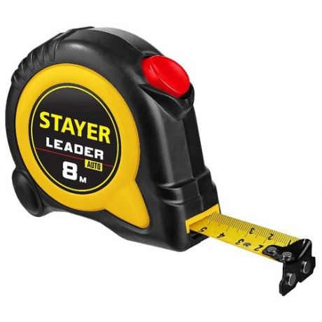Измерительная рулетка STAYER Leader 3402-08-25_z01 25 мм x 8 м
