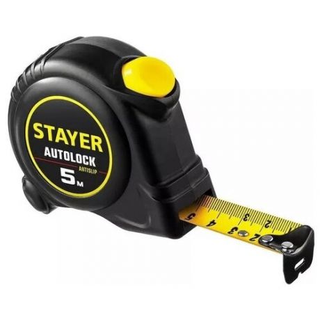 Измерительная рулетка STAYER Autolock 2-34126-05-25_z02 25 мм x 5 м