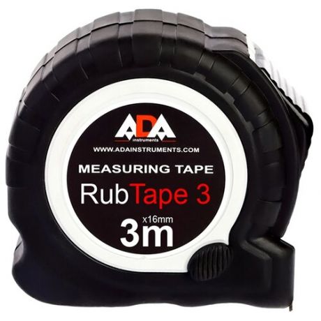 Измерительная рулетка ADA instruments RubTape 3 16 мм x 3 м