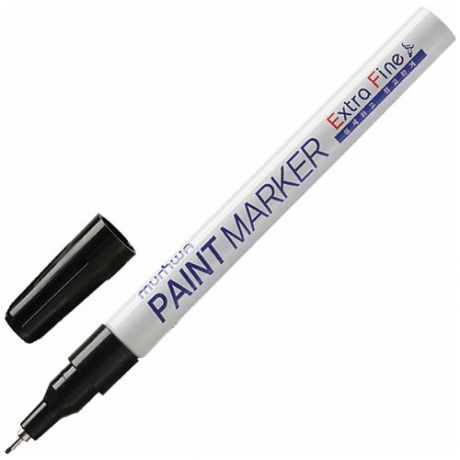 Маркер-краска лаковый MUNHWA «Extra Fine Paint Marker», черный, 1 мм, нитро-основа, EFPM-01