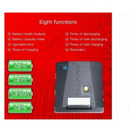 Многофункциональный прибор G.T.Power для проверки и обслуживания аккумуляторных батарей - GTP-161