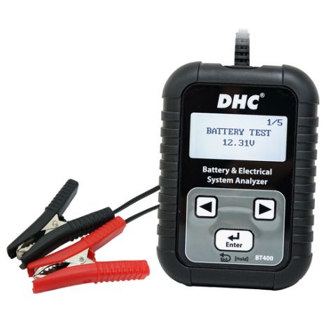 Тестер аккумуляторных батарей DHC BT400 (12/24В)