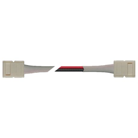 Коннектор для светодиодных лент / Переходник для светодиодных лент PLSC-10x2/15/10x2 10мм 2-pin + провод 15см + 10мм 2-pin
