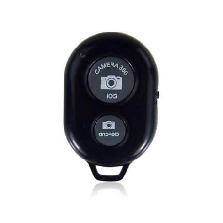 Пульт для селфи Bluetooth MaxMarket / Универсальный пульт-брелок для фото / Беспроводной пульт ДУ / Кнопка для селфи Bluetooth, черный