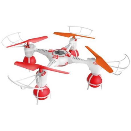 Квадрокоптер TAIYO Water Drone, белый/красный