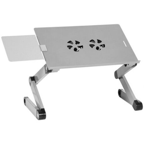 Стол для ноутбука CACTUS CS-LS-T8-C серебристый