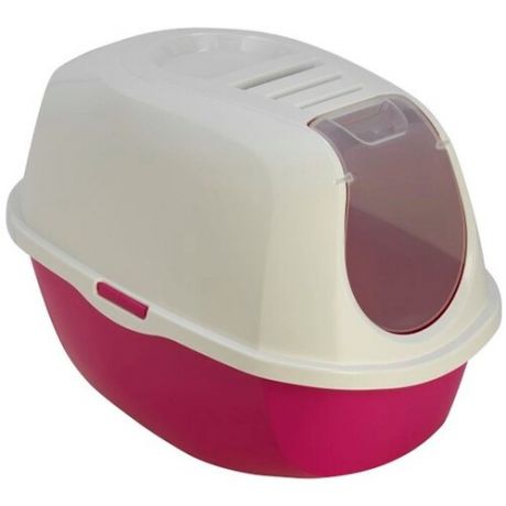 MODERNA SMART CAT туалет для кошек закрытый ярко- розовый 53 х 41 х 39 см (1 шт)