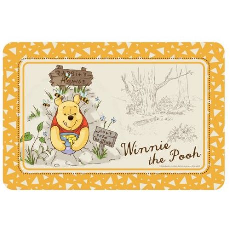 Коврик под миску Disney Winnie the Pooh, 430x280мм, 1шт