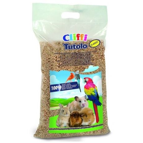 Cliffi - Кукурузный наполнитель для грызунов: 100% органик (Tutolo Naturale) 3.7kg