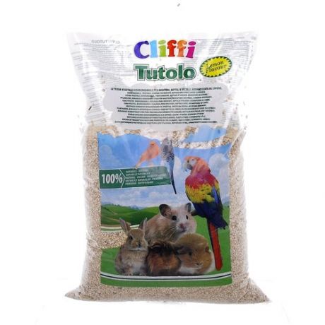 Cliffi - Кукурузный наполнитель "Цитрус" для грызунов: 100% органик (Tutolo) 4.5kg