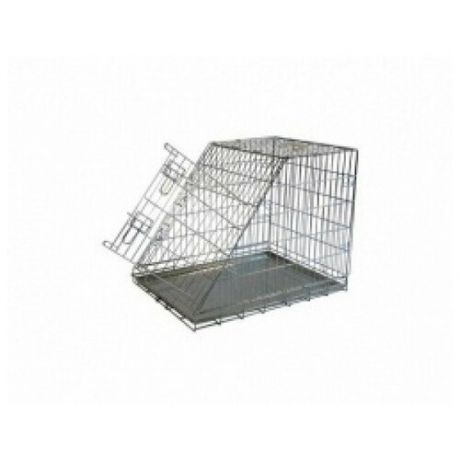 Papillon Wire cage with slope side для собак с уклоном металлическая 97х64х69см