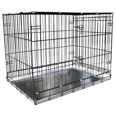 Клетка для собак Triol 30691004 91.5х62х70 см черный/серый