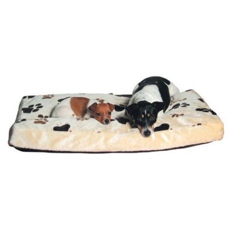Лежак для собак TRIXIE Gino Cushion 75х42 см бежевый / коричневый