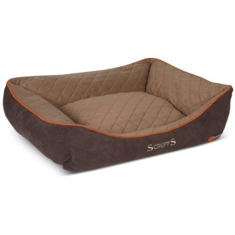 Лежак для собак Scruffs Thermal Box Bed XL 90х70 см черный