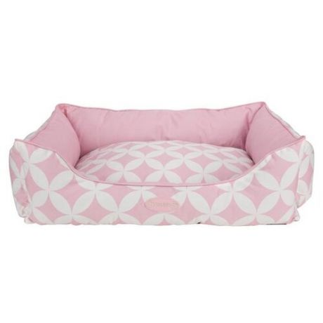 Лежак для собак и кошек Scruffs Florence Box Bed M 60х50 см pink