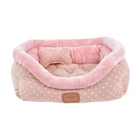 Лежак для собак Pinkaholic Desarae 38х45х18 см indian pink