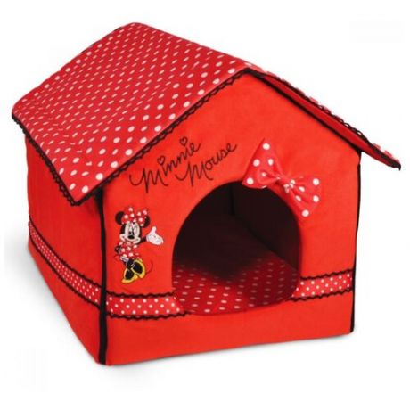 Домик для собак и кошек Triol Disney Minnie 50х40х40 см красный