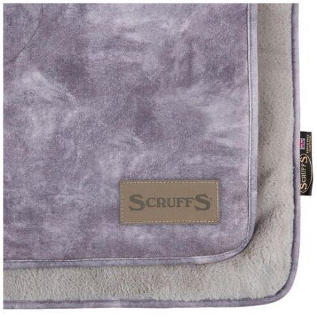 Подстилка-плед для собак и кошек Scruffs Kensington Blanket 110х75 см серый