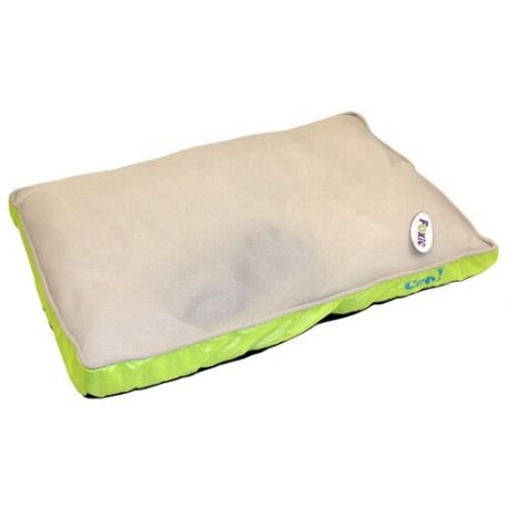 Матрас для животных FOXIE Cooling с охлаждающим ковриком 75х50х11см зеленый
