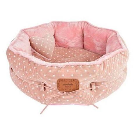 Лежак для собак Pinkaholic Desarae Bed 42х44х17 см indian pink