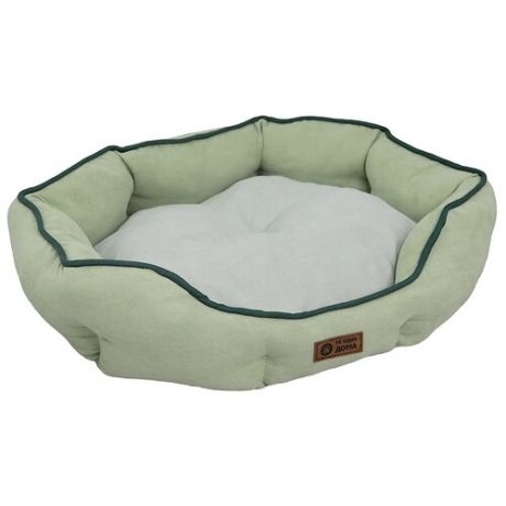 Лежак для собак и кошек Не Один Дома Мята L 70х65х18 см зелeный
