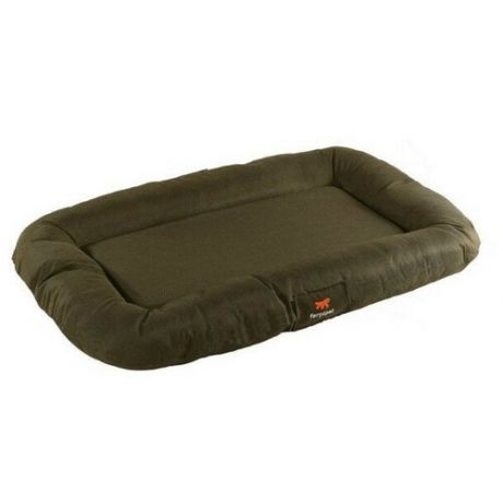 FERPLAST Мягкая подушка с бортиками для собак Oscar 80, зеленая 60х11х80 см. (81095023)