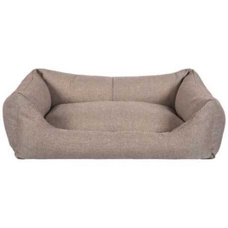 Лежак для собак и кошек Tappi Шабли прямоугольный с подушкой бежевый 71 х 51 х 21 см (1 шт)