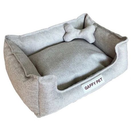 Лежак для собак и кошек Gaffy Pet Комфорт S 37х49х15 см бирюзовый