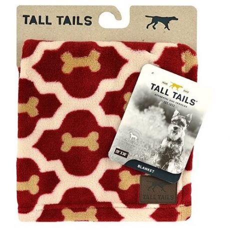 Rosewood Одеяло для животных флис "Tall Tails", бежево-серое, гусиные лапки, 51х76см (Великобритания